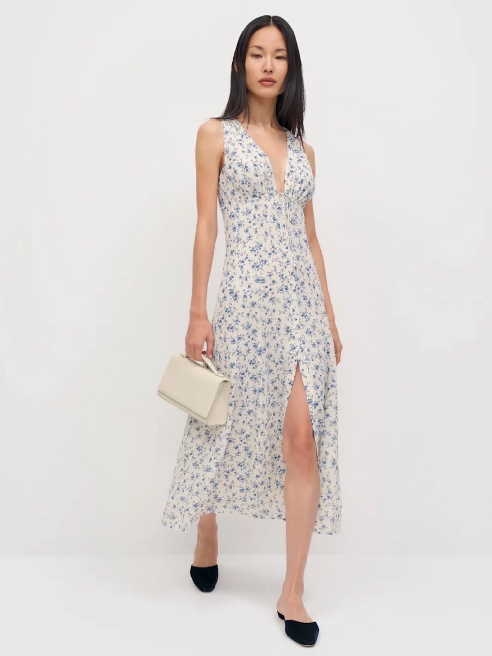 NWT Reformation Ceara Dress color Figaro Size 6